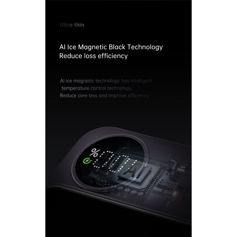 Magnetic Wireless Power Bank 10000mAh Fast Induction Charger for iPhone 12 13 Pro Max Stylish Charging Solution