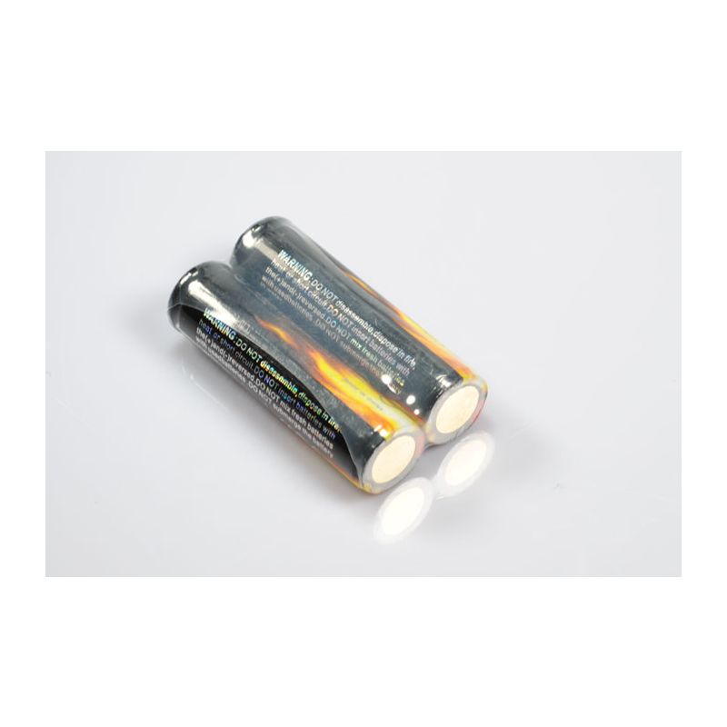 TrustFire protegido 18650 2400mAh li-ion bateria recarregável (1 par)
