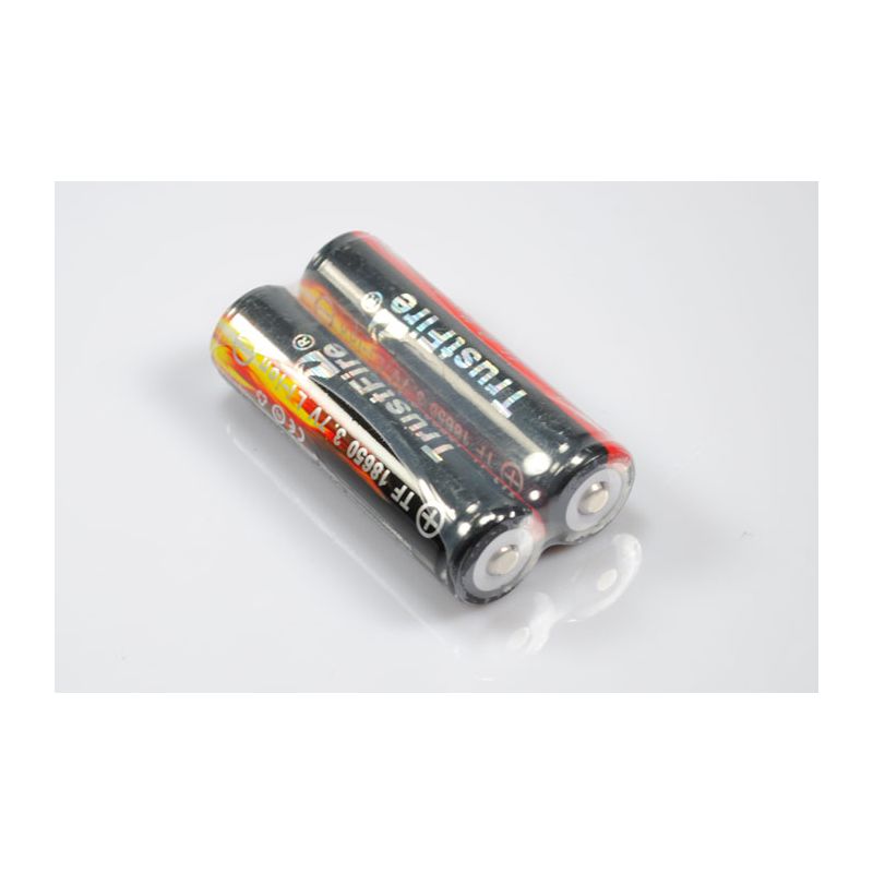 TrustFire protegido 18650 2400mAh li-ion bateria recarregável (1 par)