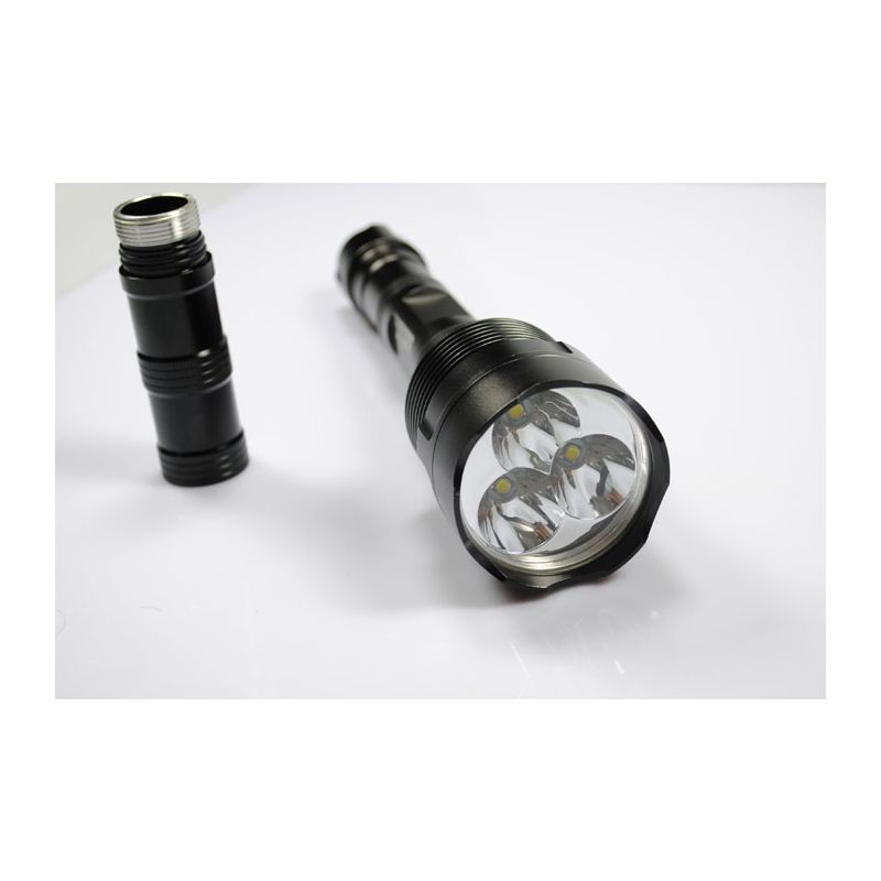 TrustFire TR-3T6 3 * (T6) 3800 Lumens 5 Modos LED Lanterna Tocha