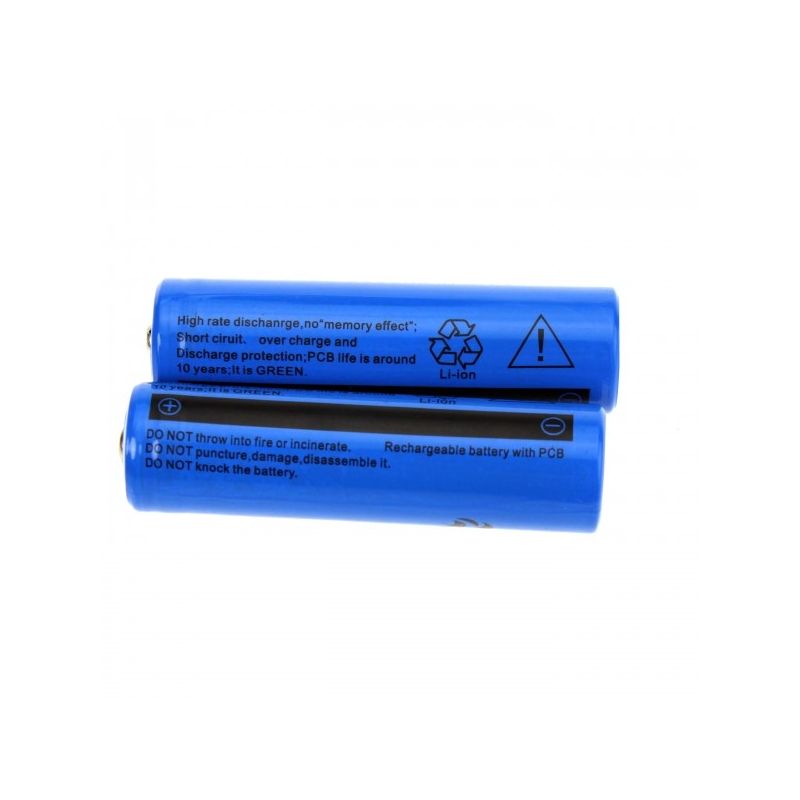 Ultrafire tr 3000mAh 3.7V 18650 bateria recarregável li-ion (1 par)