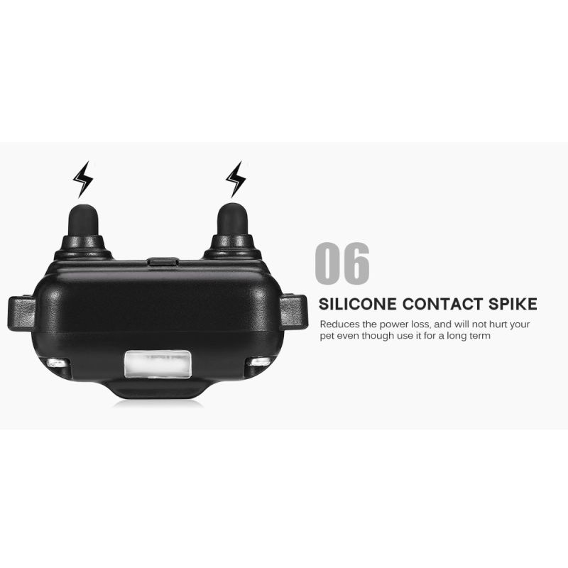 800m Cão Elétrico Treinamento Colares Pet Controle Remoto Impermeável Recarregável com Display LCD para Todos Tamanho Bark-Stop Collars