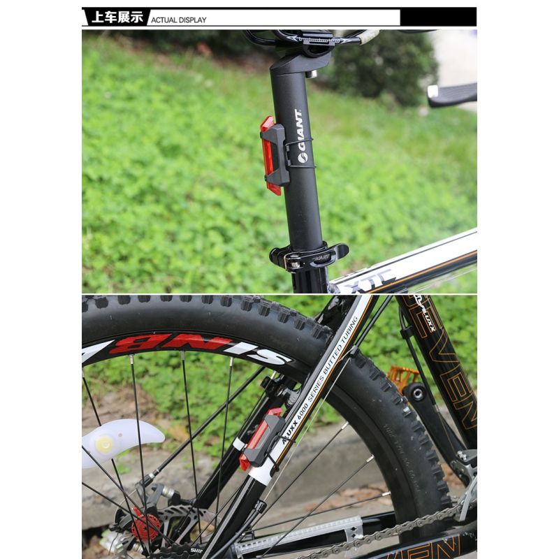 Balança traseira da cauda traseira da cauda traseira da cauda traseira da bicicleta de USB portátil