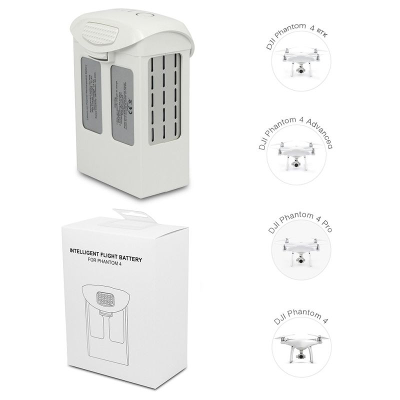 DJI Phantom 4 Series 15,2 V 5870 mAh 89,2 Wh FPV Quadcopter RC Drone Li-Po bateria