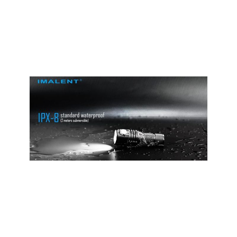 Imalent MS03 XHP70 2º LED 13000 Lumens 324 Metros 21700 Bateria Lanterna EDC