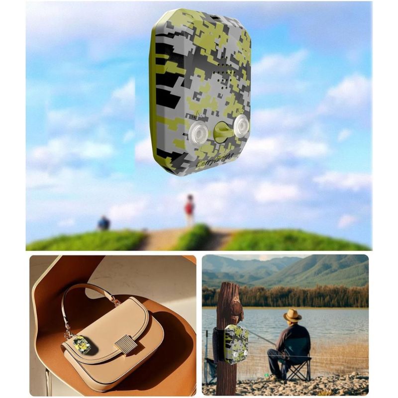 120dB Perimeter Alarm - Waterproof Outdoor Trip Security Siren, Camping Survival Safety Device, Wilderness Protection Gadget, emergencys Alert | Travel Trip Alarm for Hunting Property Night Defense