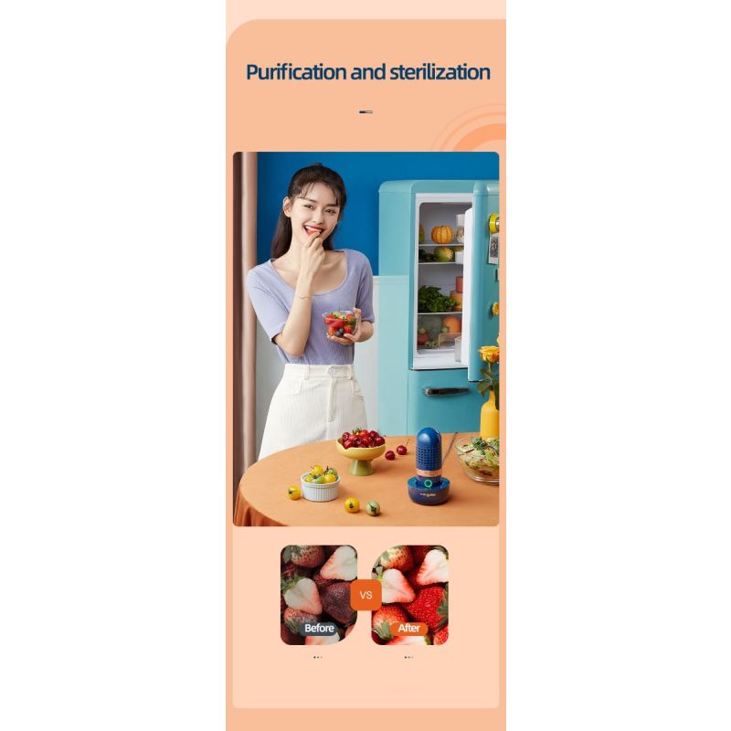 Donlim Desinfetante Legumes Máquina de Lavar Louça Cápsulas Lavadoras de Legumes Máquina Ozonizador Limpador de Frutas Desinfecção de Alimentos Purificador