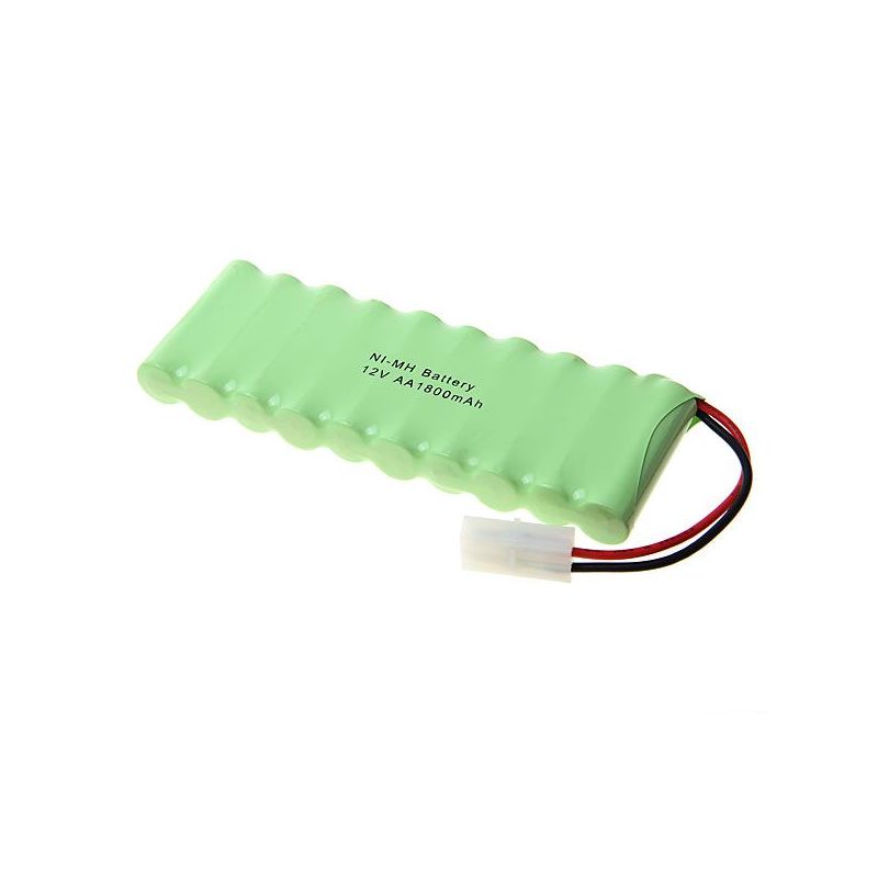 Eco-Friendly 12V AA 1800mAh Ni-MH Rechargeable Battery Pack for Durable Toy Car and Remote Control Power