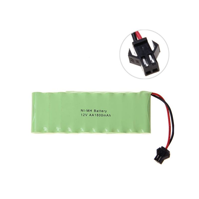 Eco-Friendly 12V AA 1800mAh Ni-MH Rechargeable Battery for Versatile Applications and High-Capacity Performance