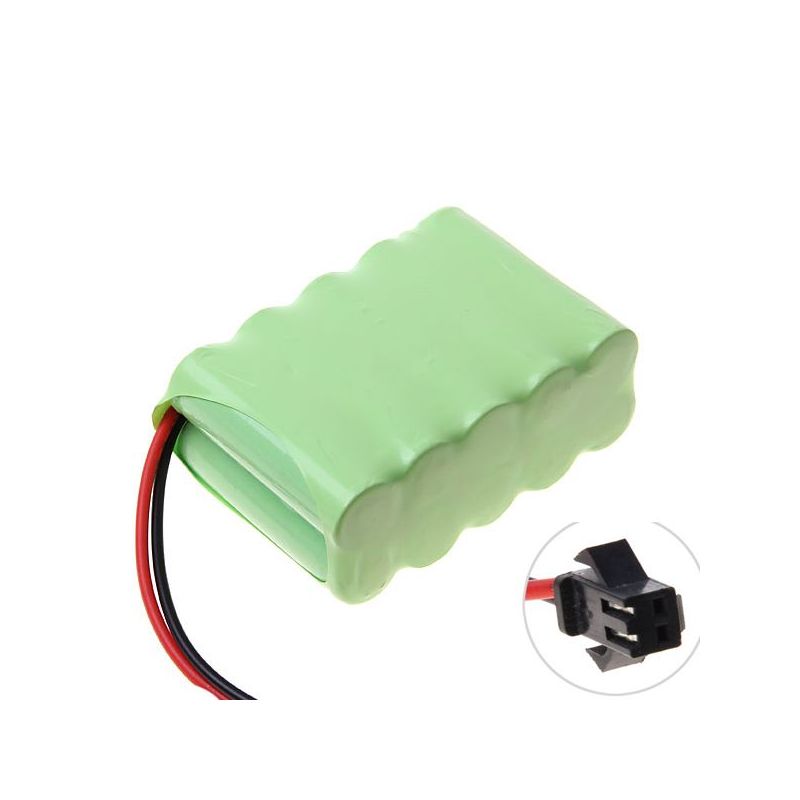 Eco-Friendly 12V AA 1800mAh Ni-MH SM Plug Rechargeable Battery Pack for Toys Gadgets High-Performance Capacity