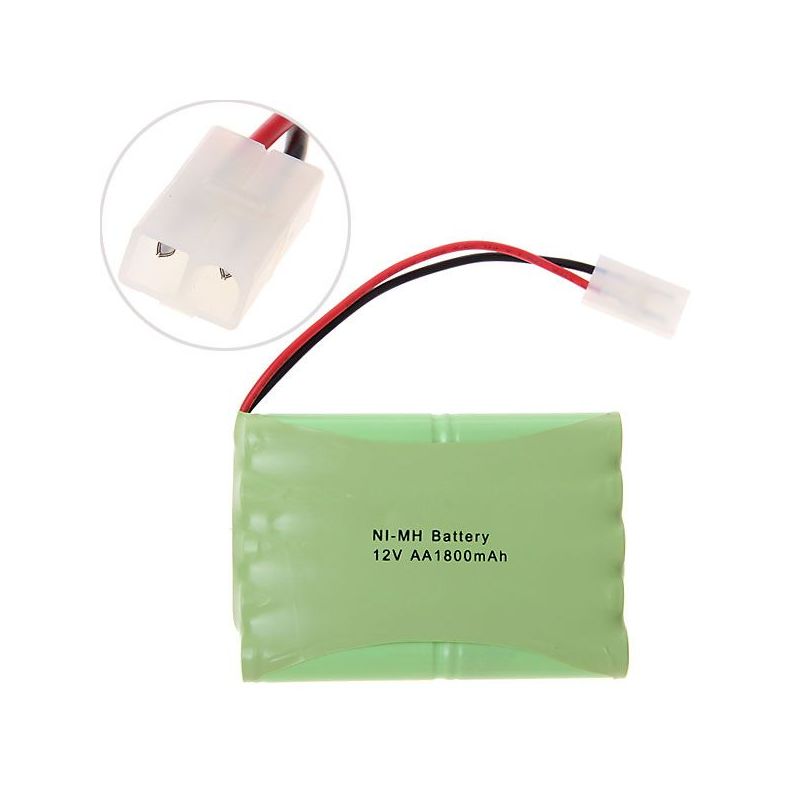 12V AA 1800mAh Ni-MH Rechargeable Battery Pack High-Capacity Eco-Friendly for Toys and Cameras