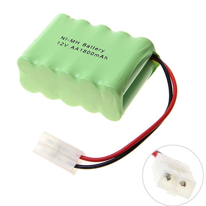 12V AA 1800mAh Ni-MH Rechargeable Battery Pack Eco-Friendly High Capacity Power for Toys and Household Devices