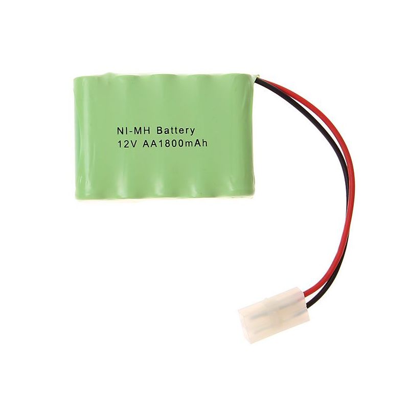 12V AA 1800mAh Ni-MH Rechargeable Battery Pack Eco-Friendly High Capacity Power for Toys and Household Devices