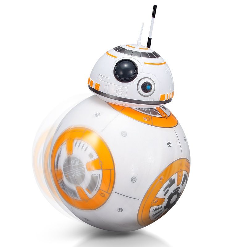 Atualizar 20.5cm Controle Remoto Robô BB-8 Ball RC Inteligente Robô 2.4G BB8 Com Ação Som Figura BB-8 Presente Brinquedos Para Crianças