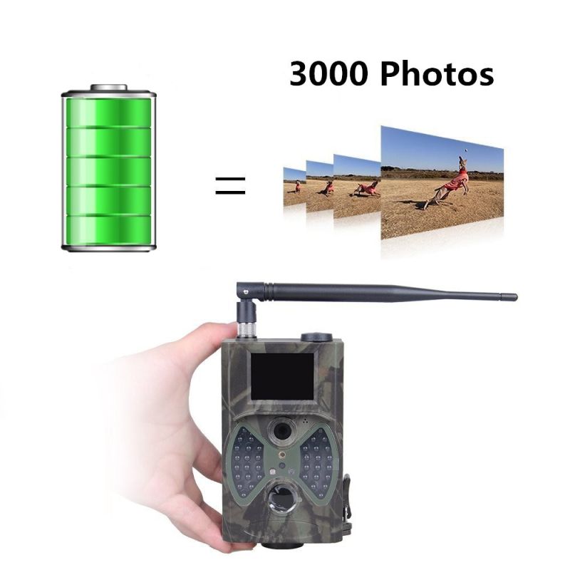 HC-300M 12MP 1080P Night Vision Hunting Armadilhas GPRS Scouting Infravermelho Para Trilhas Câmera de Caça