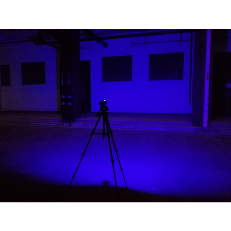 UV 395-400nm Lanterna de mergulho 15x2 luz branca / 4x luz vermelha / 4x luz UV LED lanterna de tocha de mergulho