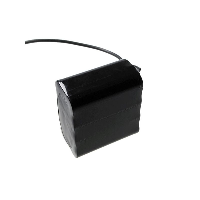 5521 Interface DC 8.4 V 8x18650 17600mAh Bateria de luz de bicicleta para farol de bicicleta LED