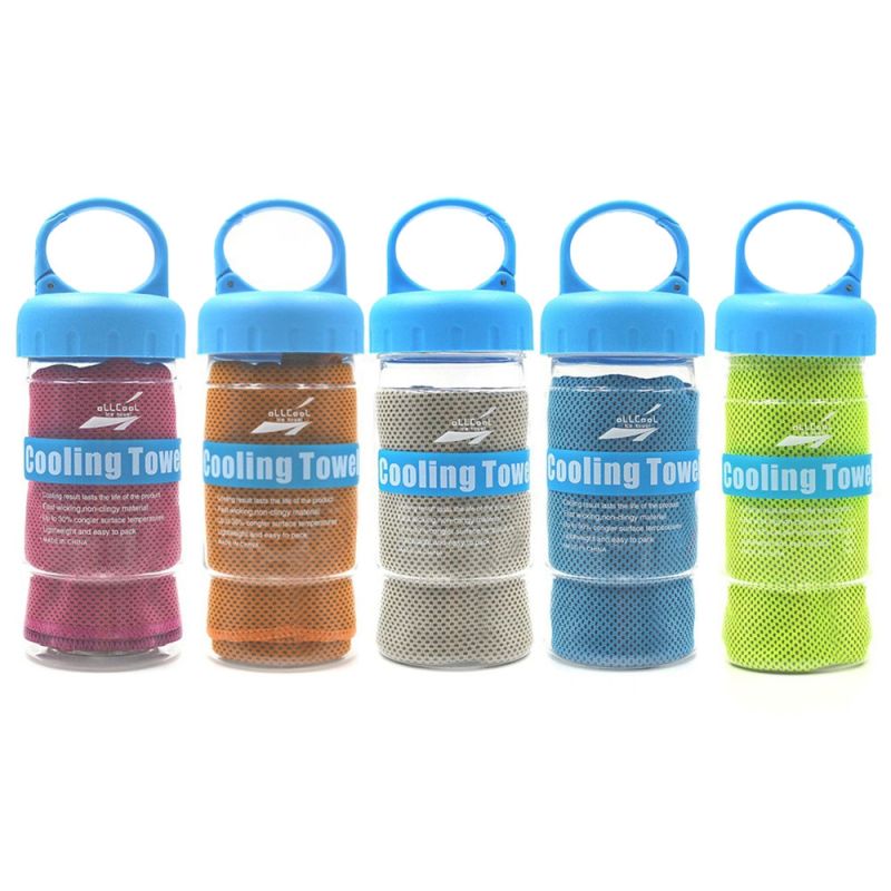 Esporte gelo toalha fria quicky-seco instantâneo refrigerando fachada rosto toalha ginásio fitness trecho de fitness bancada bancada