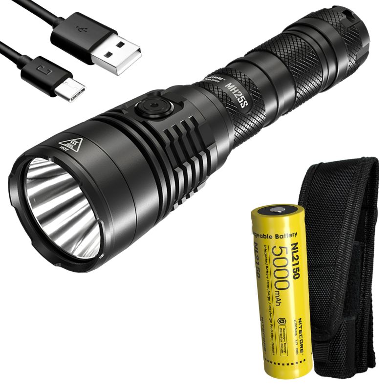 Nitecore MH25S Luminus SST-40 1800 Lumen USB-C Lanterna Recarregável