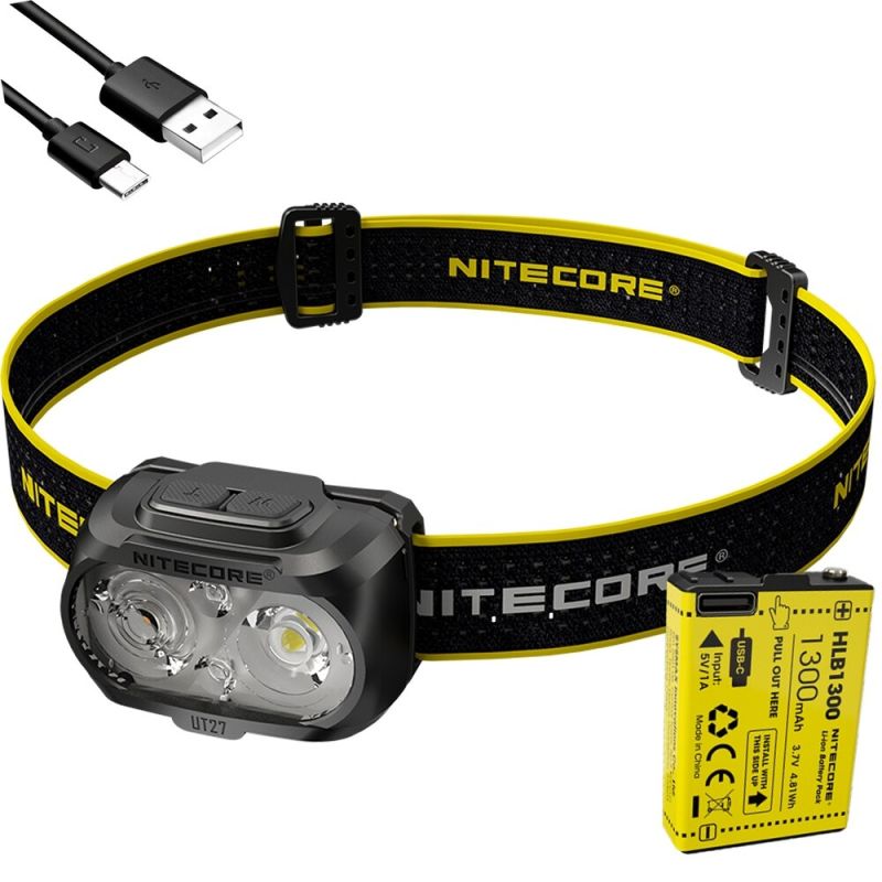 Nitecore UT27 2 x XP-G3 S3 LED 520 Lumens Farol