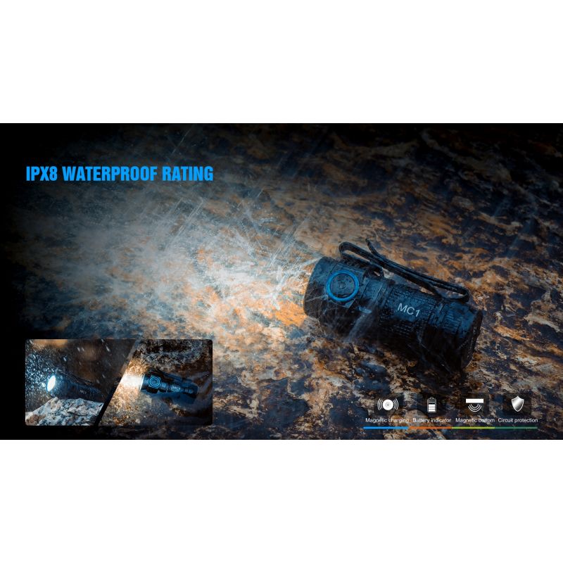 TrustFire MC1 Baton XP-L Oi 1000 Lumens LED compacto mini edc lanterna keychain tocha