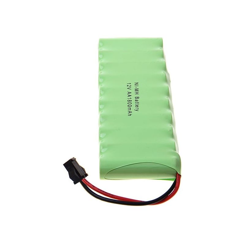 Ni-MH AA Big Sm Plug 12 V 1800mAh Bateria