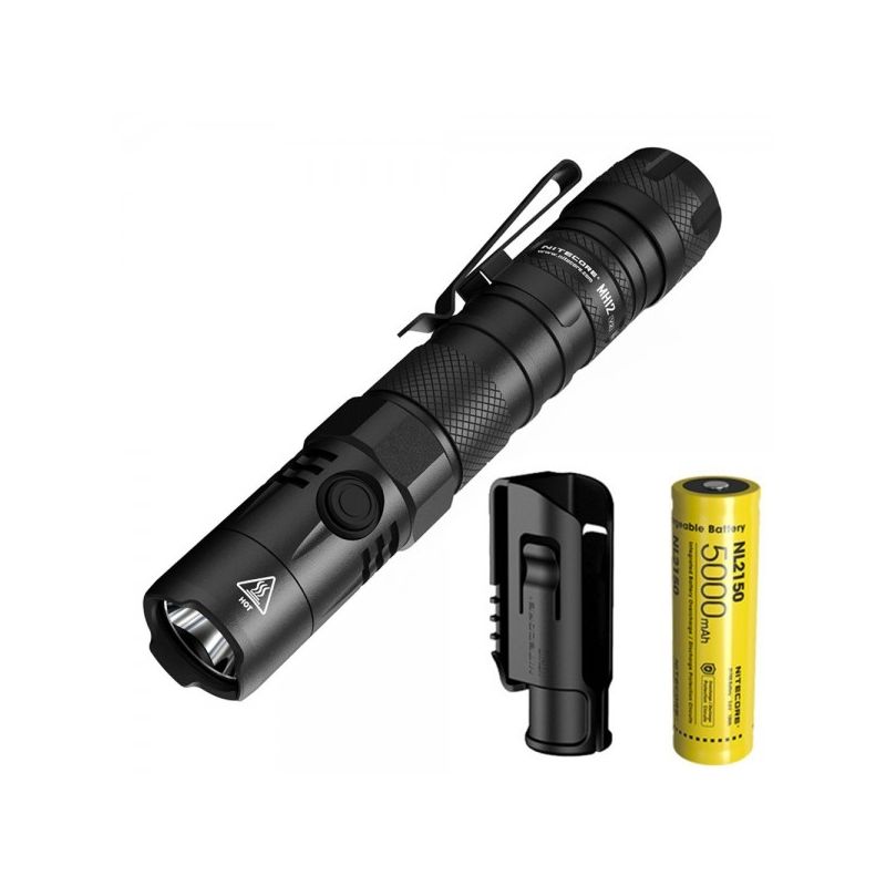 Nitecore MH12 V2 XP-L2 V6 LED 1200 Lumens 21700 Bateria Lanterna