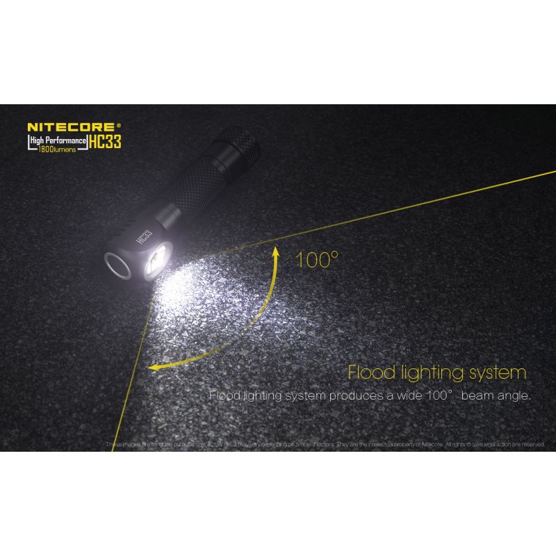 Nitecore HC33 XHP35 1800 Lumensed Headlamp