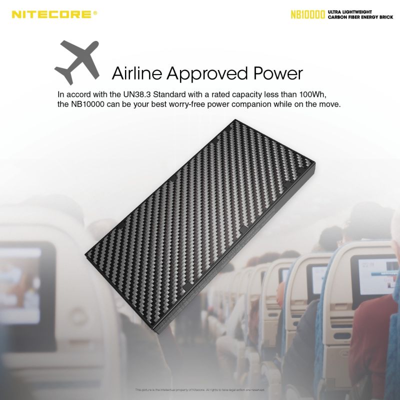 Nitecore NB10000 QC Dual Port USB / USB-C 10000mAh Power Bank