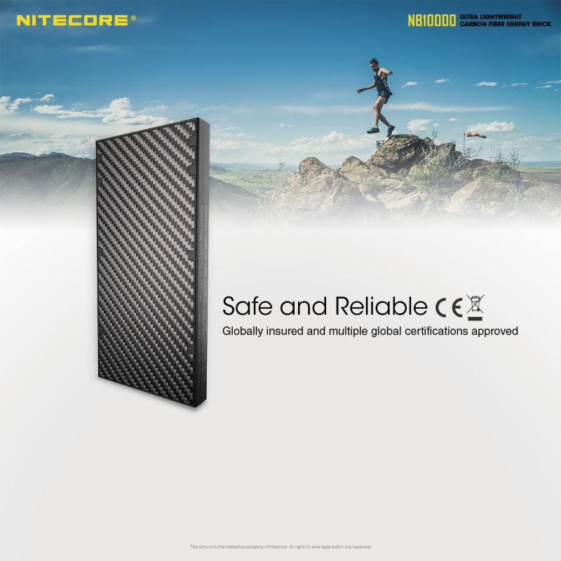 Nitecore NB10000 QC Dual Port USB / USB-C 10000mAh Power Bank