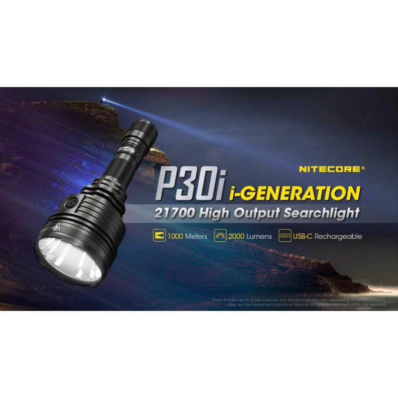 Nitecore p30i xhp35 hi led 2000 lumens 1000 metros lanterna led