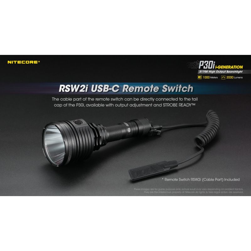 Nitecore p30i xhp35 hi led 2000 lumens 1000 metros lanterna led