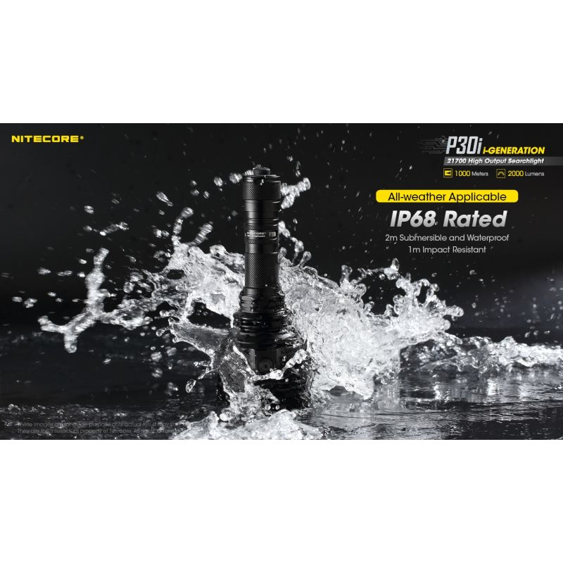Nitecore p30i xhp35 hi led 2000 lumens 1000 metros lanterna led
