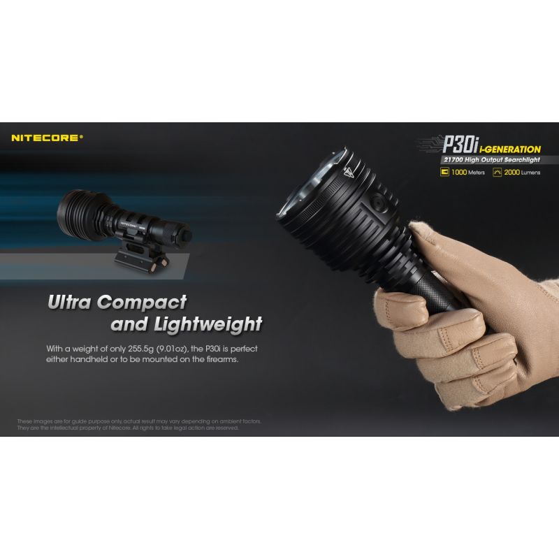 Nitecore p30i xhp35 hi led 2000 lumens 1000 metros lanterna led