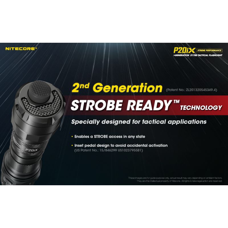 Nitecore p20ix 4 x XP-L2 V6 LED 4000 lumens lanterna