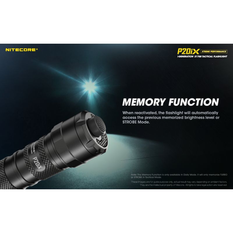 Nitecore p20ix 4 x XP-L2 V6 LED 4000 lumens lanterna