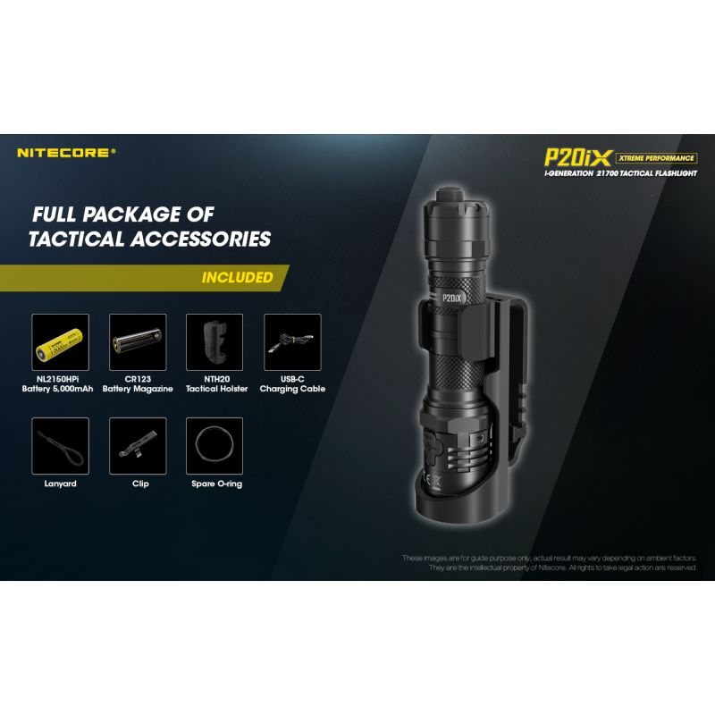 Nitecore p20ix 4 x XP-L2 V6 LED 4000 lumens lanterna