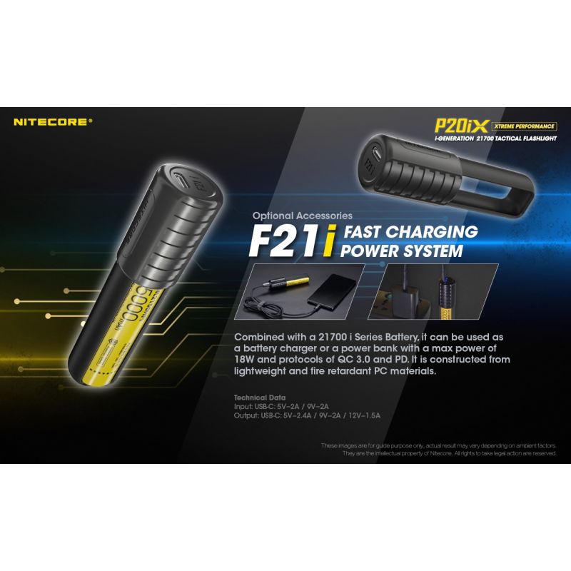 Nitecore p20ix 4 x XP-L2 V6 LED 4000 lumens lanterna