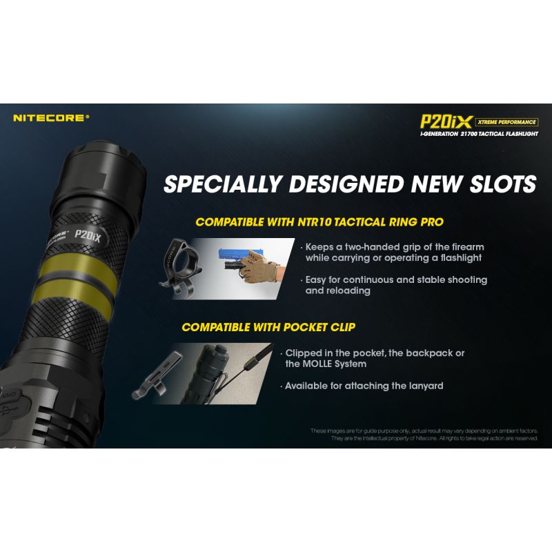 Nitecore p20ix 4 x XP-L2 V6 LED 4000 lumens lanterna
