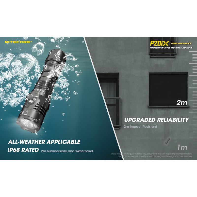 Nitecore p20ix 4 x XP-L2 V6 LED 4000 lumens lanterna