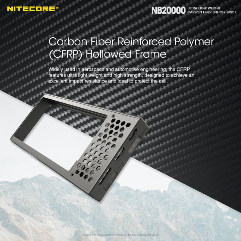 Nitecore NB20000 QC Dual Port USB / USB-C 20000mAh Power Bank