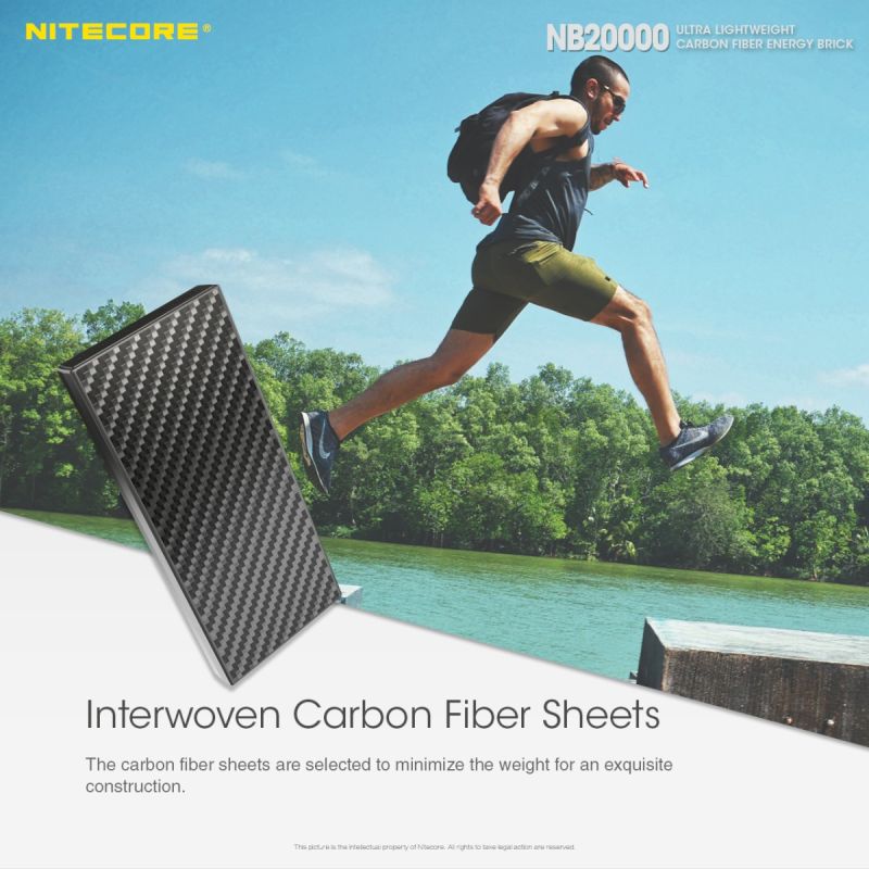 Nitecore NB20000 QC Dual Port USB / USB-C 20000mAh Power Bank