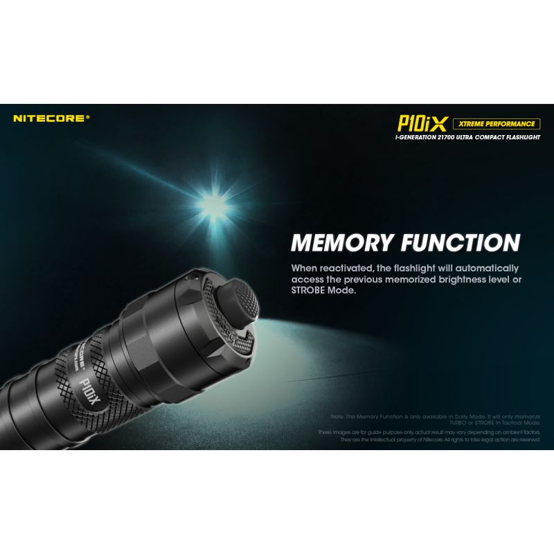 Lanterna Nitecore P10iX 4 x XP-L2 V6 LED 4000 Lumens