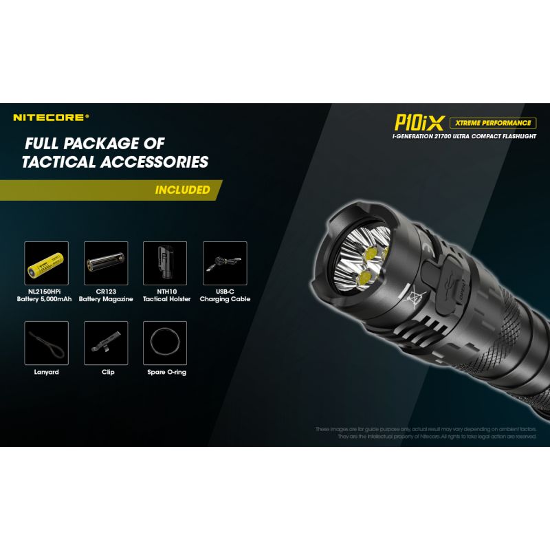 Lanterna Nitecore P10iX 4 x XP-L2 V6 LED 4000 Lumens