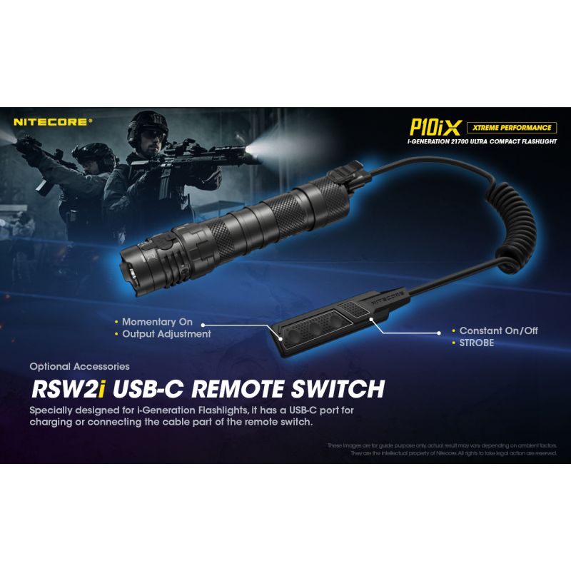 Lanterna Nitecore P10iX 4 x XP-L2 V6 LED 4000 Lumens