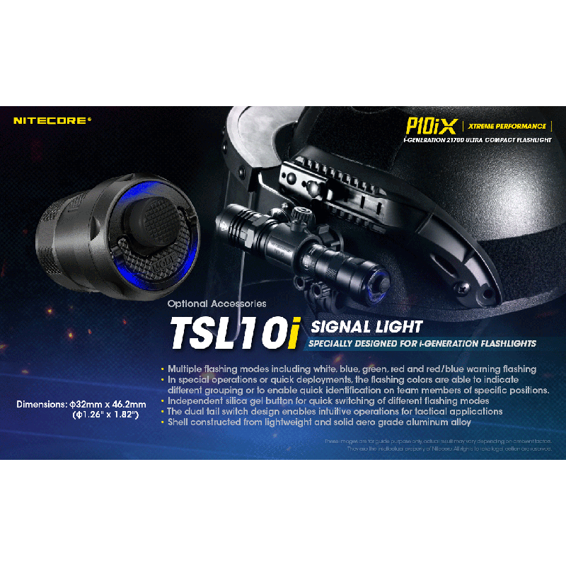 Lanterna Nitecore P10iX 4 x XP-L2 V6 LED 4000 Lumens