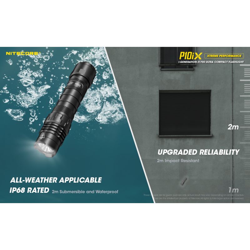 Lanterna Nitecore P10iX 4 x XP-L2 V6 LED 4000 Lumens