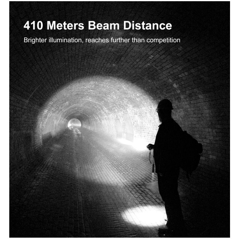 Lanterna recarregável rápida Klarus XT11GT PRO V2.0 Luminus SST-70 3300LM 410M USB-C