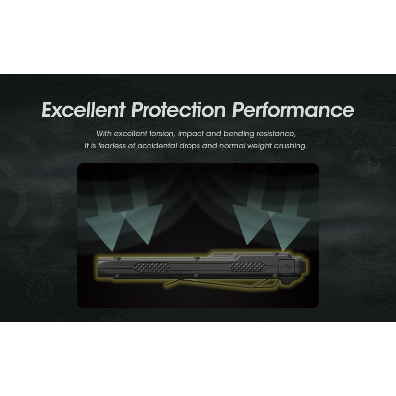 NITECORE EDC27 Lightweight 3000 Lumen Rechargeable Flashlight for Outdoor Adventures and Emergency Preparedness