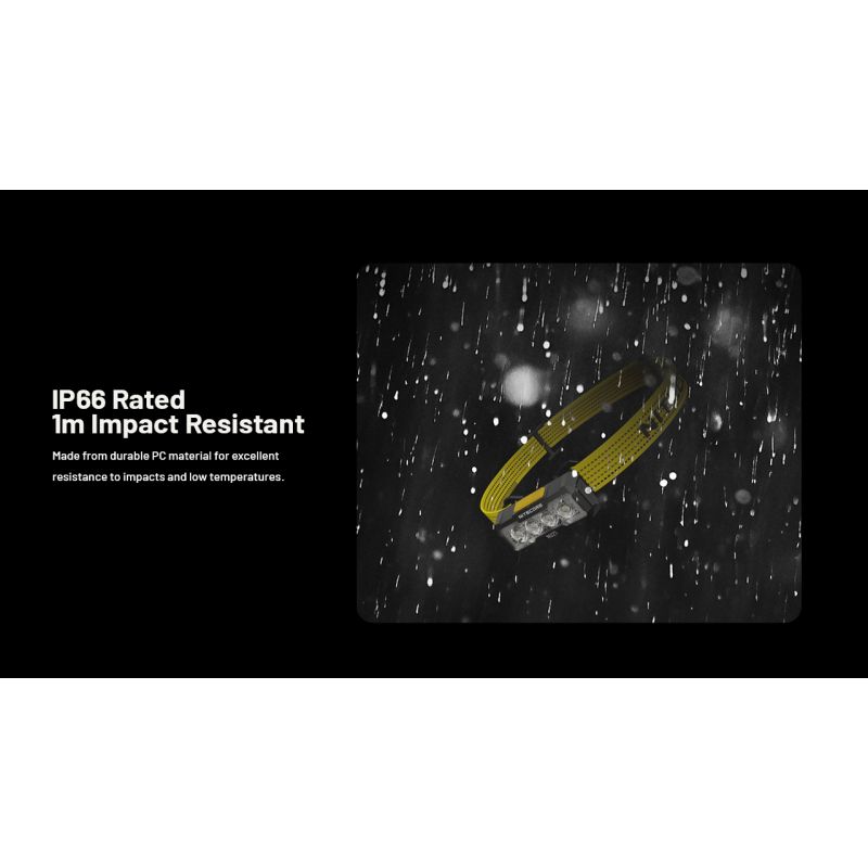 NITECORE NU27 LED Rechargeable Headlamp 600 Lumens MCT Technology Camping Hiking Trail Running Outdoor Gear